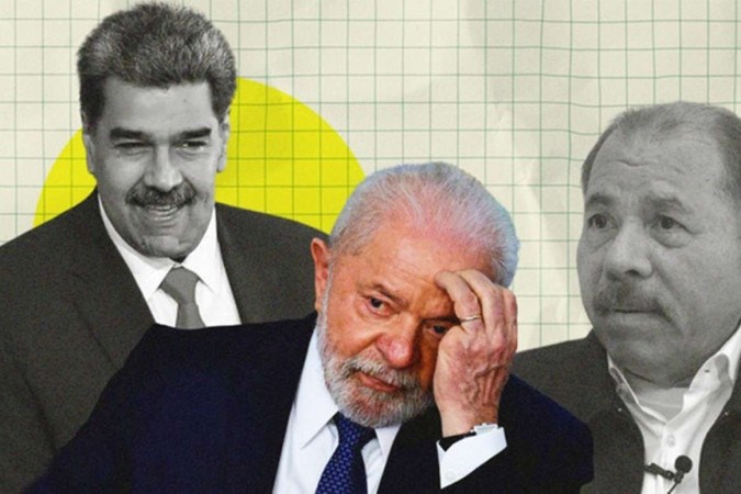 O presidente Lula mudou o discurso em relação aos presidentes da Venezuela e da Nicarágua, seus amigos das horas mais difíceis, mas que se tornaram verdadeiros ditadores (Pacífico/CB/D.A.Press)