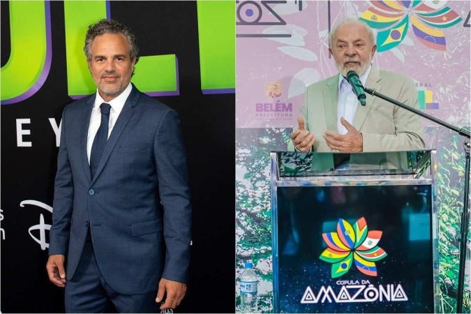 O ator acentuou ainda que o presidente Lula pode fazer a diferena, uma vez que o Brasil tem 60% da Amaznia (Fotos: VALERIE MACON / AFP e Ricardo Stuckert/PR)