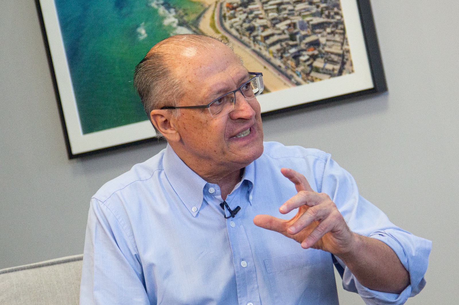 Geraldo Alckmin disse que espera contar com o apoio do PT a Joo Campos (PSB) (FRANCISCO SILVA/DP)