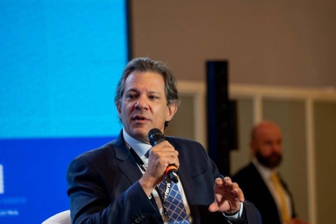 "Nosso foco é o (crédito) rotativo", disse o ministro da Economia, Fernando Haddad  (foto: Augusto Coelho)