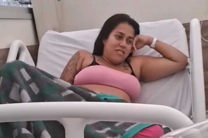 A mulher engravidou dois meses aps ter o primeiro filho e poucas semanas antes de se separar do marido (Reproduo/Redes sociais)