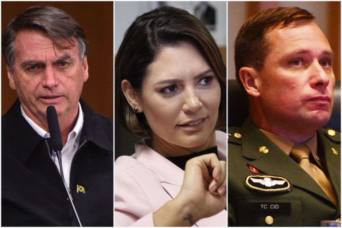 Bolsonaro, Michelle e Mauro Cid vo ser ouvidos pela PF a partir das 11h  (Beto Barata/ PL e Ed Alves/CB/DA.Press)