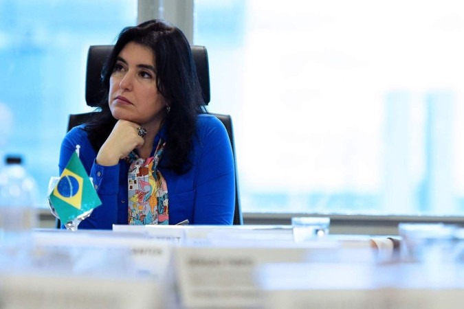 Ministra Simone Tebet, do Planejamento: "Estamos diante de um Orçamento muito equilibrado" (foto: Edu Andrade/Ascom/MPO)
