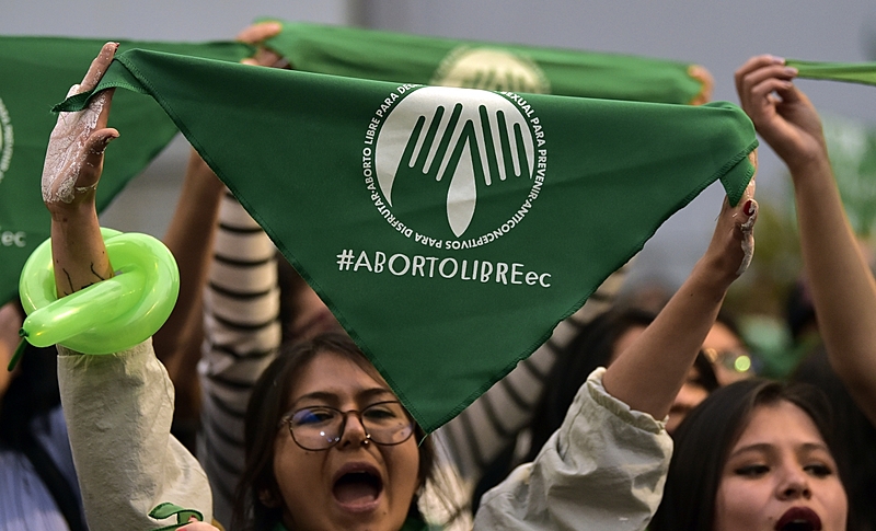 A capital mexicana foi a primeira jurisdio latino-americana a autorizar o aborto em 2007 (foto: Rodrigo Buenda/AFP)