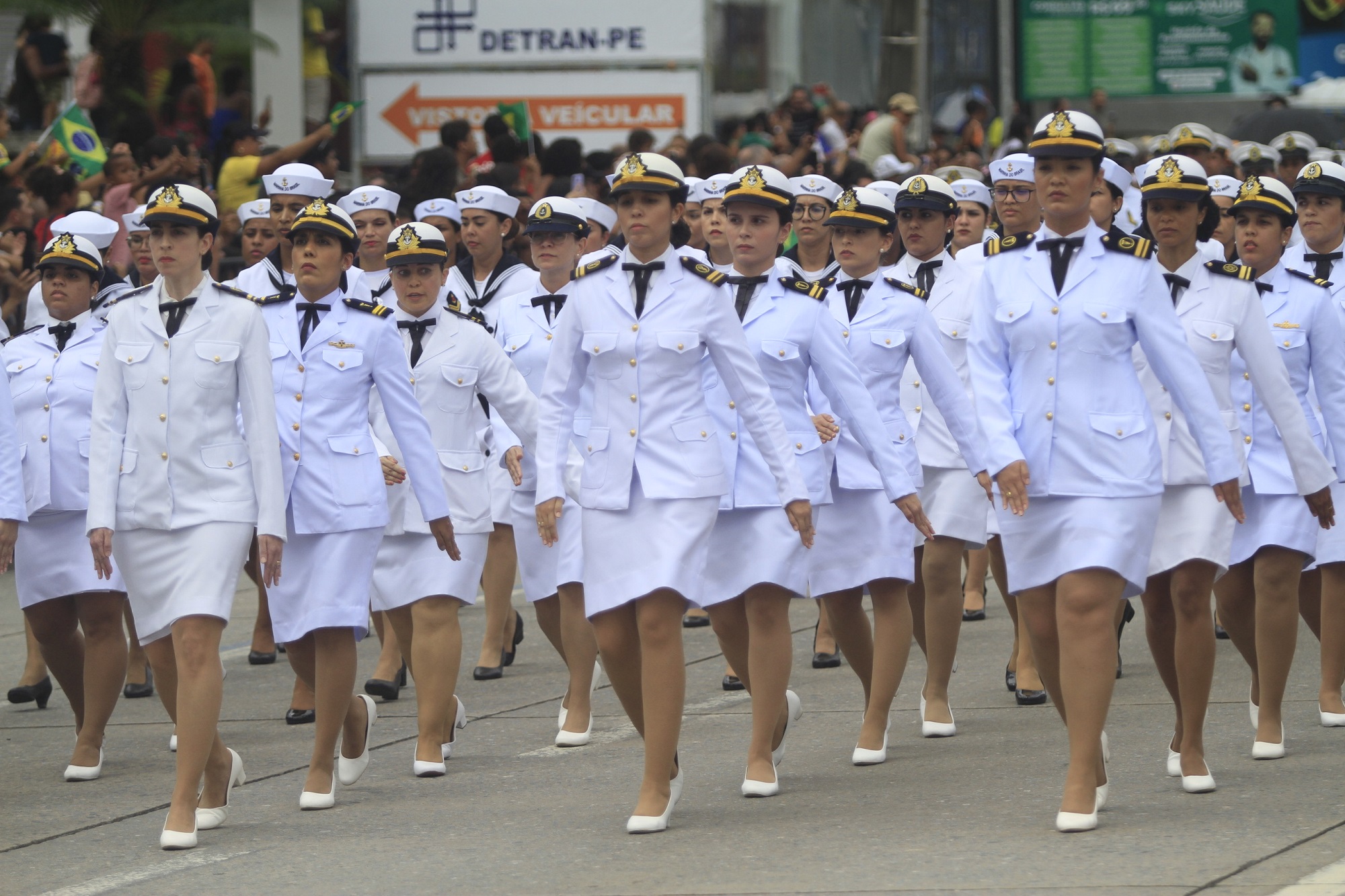 Regimento feminino da Marinha (Rômulo Chico/DP)