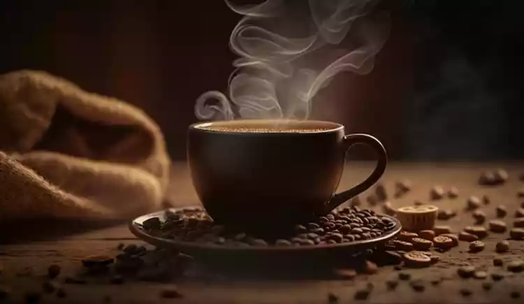 Melhor momento para beber o cafezinho  uma hora depois de acordar (foto: Freepik)