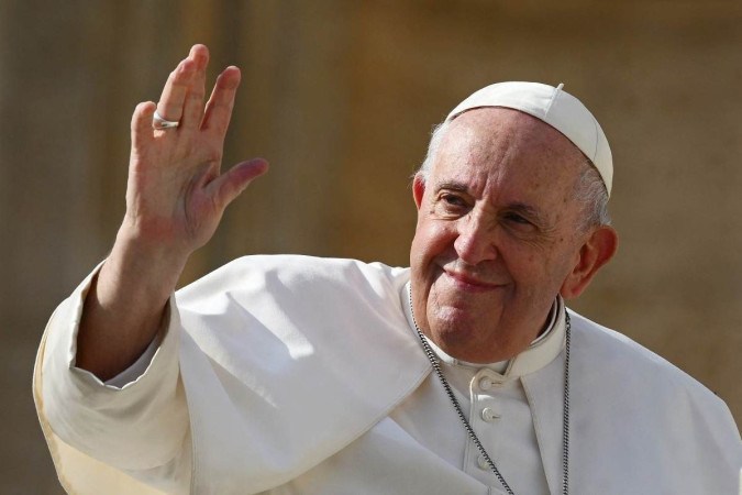 Mensagem foi enviada por secretrio de Estado do Vaticano (foto: Vincenzo PINTO / AFP)