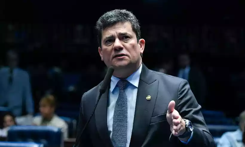 Moro no reconhece contedo das mensagens da Vaza Jato (foto: Agncia Senado/Reproduo)