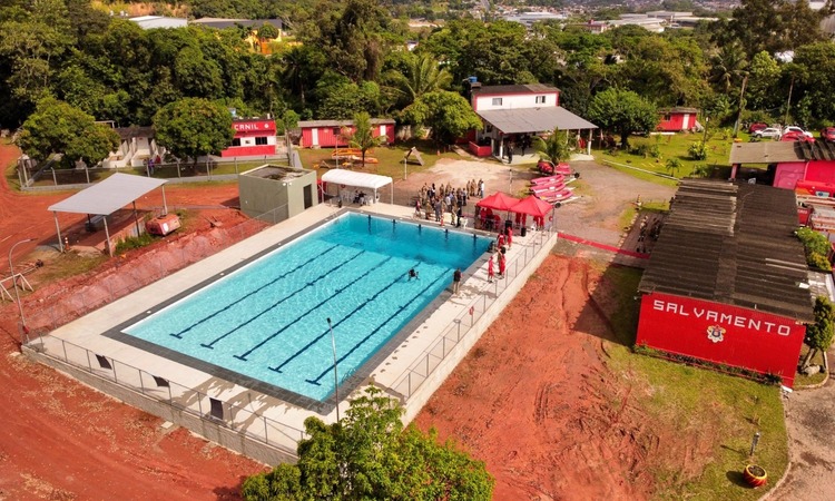 A entrega da rea aqutica  uma iniciativa do Juntos pela Segurana, e marca o incio de uma nova era de treinamento e capacitao tcnica para os bombeiros militares. (Foto: Miva Filho/Secom)