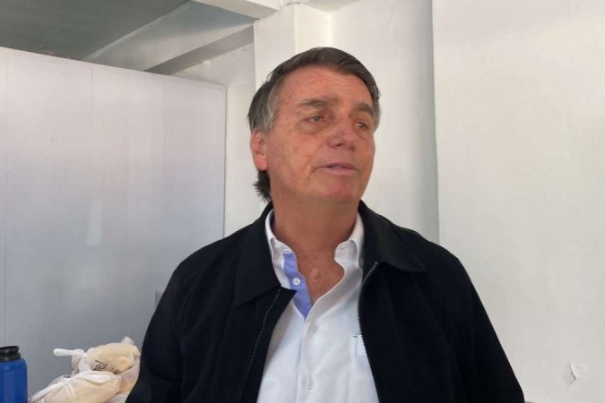 Bolsonaro est internado no hospital desde segunda-feira (11/09), quando foi submetido a exames para avaliar seu estado clnico (foto: Mayara Souto/CB)