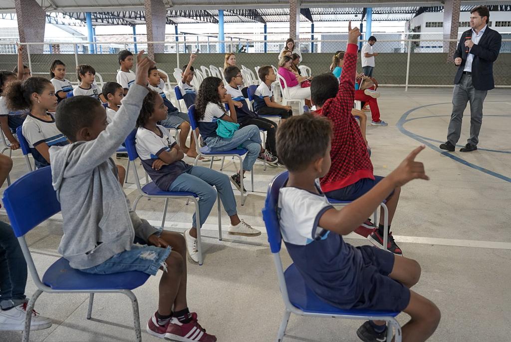 Lanado nesta tera-feira (12), o Programa de Formao de Embaixadores da Justia Climtica ir formar 480 alunos na rea de Educao ambiental (Divulgao)