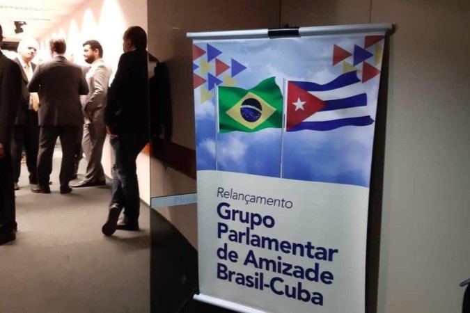 No encontro no Congresso Nacional, os discursos eram de crticas ao embargo norte-americano a Cuba, que acontece h 60 anos (Evandro Ebli/ CB)
