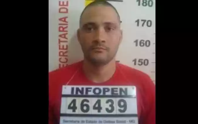 Gilcimar da Silva, de 43 anos, tambm conhecido como Casco, Castor e Tiririca, figurava como um dos principais alvos das foras de segurana na lista de foragidos mais buscados de Minas Gerais (Procura-se/Divulgao)