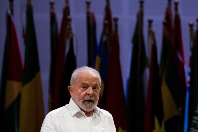 Presidente brasileiro, durante discurso na cpula do G77 China, em Havana, escala no caminho para Nova York ( AFP)