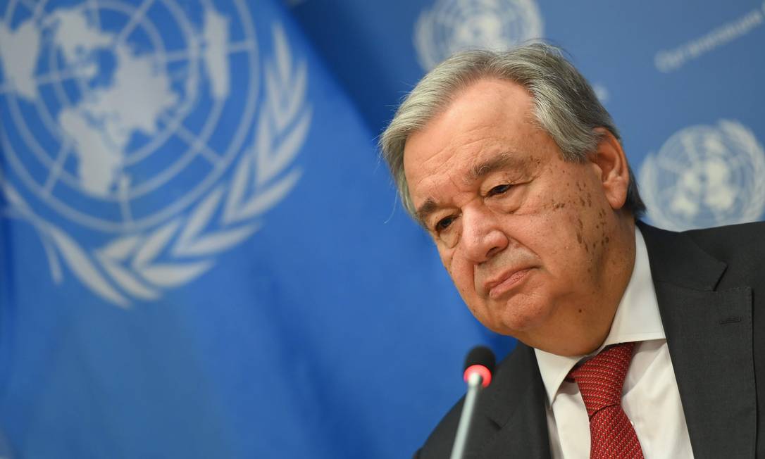 Na opinio de Guterres, as partes esto longe dessa possibilidade neste momento (Foto: Angela Weiss/AFP)