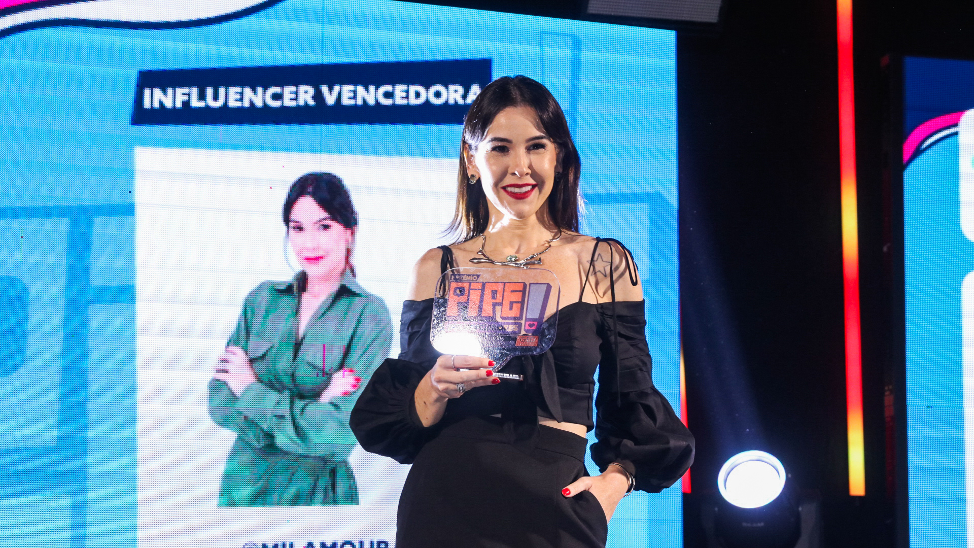 Mila Moura era a única postulante feminina ao prêmio de melhor influenciadora na categoria Empreendorismo (Crédito: Sandy James/DP Foto) Mila Moura era a única postulante feminina ao prêmio de melhor influenciadora na categoria Empreendorismo (Crédito: Sandy James/DP Foto)