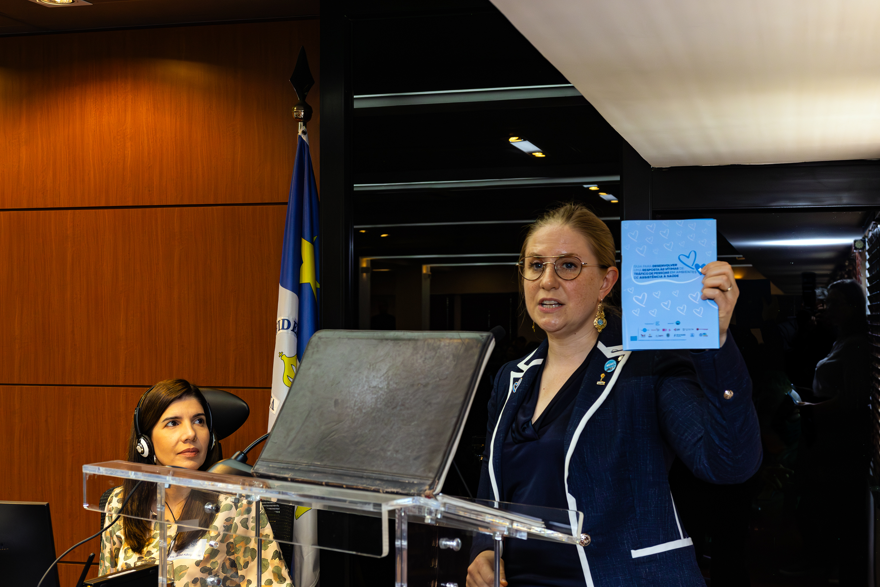 Doutora Hanni Stoklosa, diretora mdica da HEAL Trafficking (DIVULGAO)