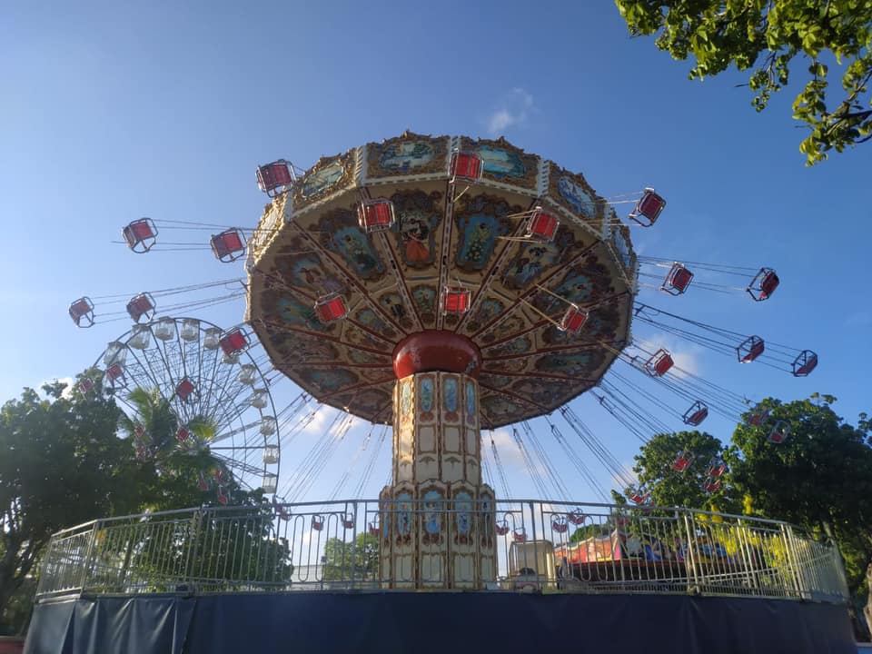O Procon interditou o Mirabilndia e exigiu documentos sobre a manuteno dos brinquedos (Foto: Divulgao)