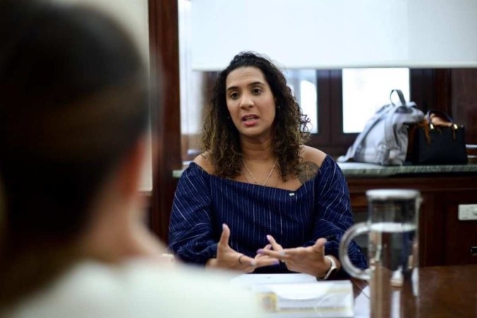 
" inacreditvel que uma ministra seja questionada por ir fazer o seu trabalho de combate ao racismo", escreveu a ministra  (foto: Divulgao/Ministrio da Igualdade Racial )