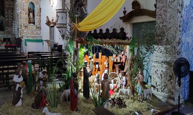 Este ano estão sendo celebrados os 800 anos da criação do presépio por São Francisco. E foi no convento de Olinda, onde foi montado o primeiro presépio no Brasil (Foto: Divulgação)