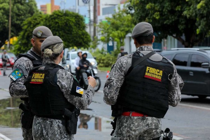 Efetivo da Força Nacional fica concentrado em Brasília e pode ser enviado aos estados (Tom Costa/MJSP)