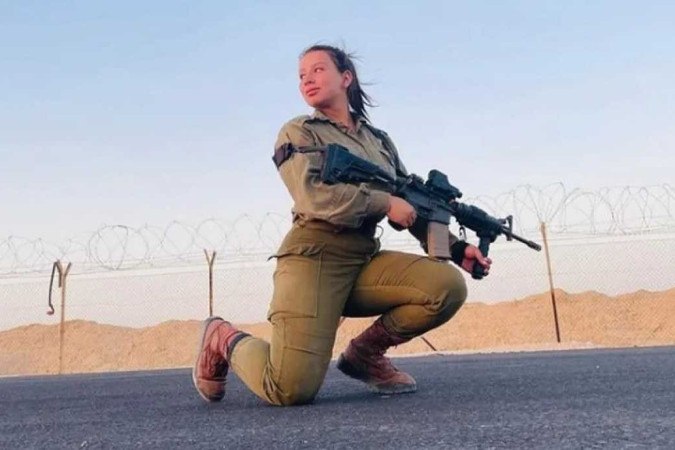 A jovem diz acreditar que o confronto seja prolongado, sendo um dos mais longos. ''Essa vai ser a guerra mais longa pela qual Israel vai passar'' (crédito: Reprodução Instagram)
