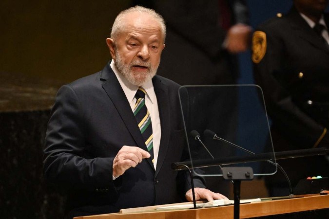 ''Crianas jamais poderiam ser feitas de refns, no importa em que lugar do mundo,'' disse Lula (crdito: Ed Jones/AFP
)