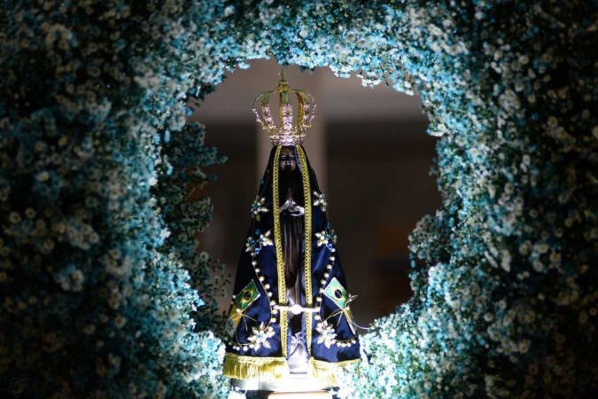 Em 12 de outubro comemora-se o dia de Nossa Senhora Aparecida  (foto: Minervino Jnior/CB/D.A.Press )
