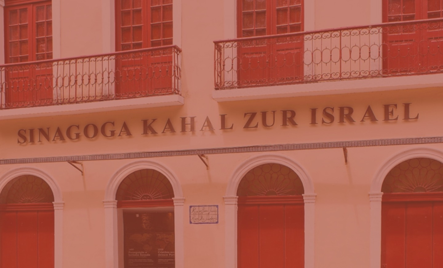 Localizado no Bairro do Recife, Sinagoga Kahal Zur Israel é o