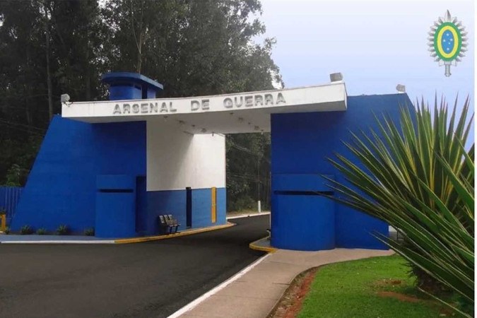 O sumio das armas do Arsenal de Guerra de So Paulo foi notado durante uma inspeo (crdito: Divulgao/Exrcito Brasileiro)