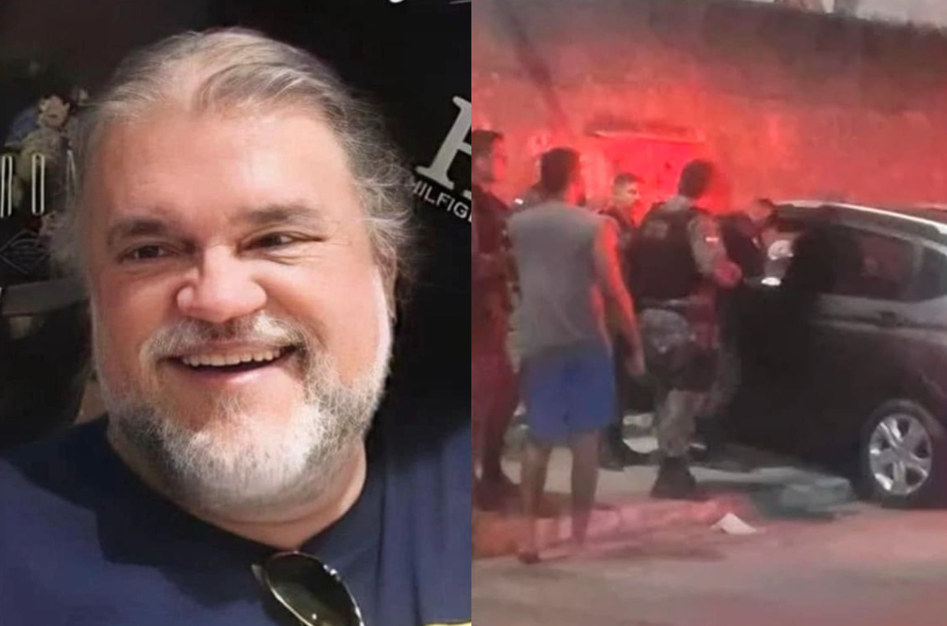 Criminosos interceptaram carro do juiz em Candeias (REPRODUO/REDES SOCIAIS)