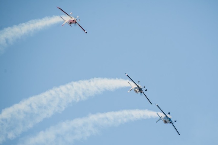 Esto previstos shows areos, exposio de aeronaves, paraquedismo, palestras dos pilotos e presena de montadoras de carros com seus modelos mais recentes (Foto: Divulgao)
