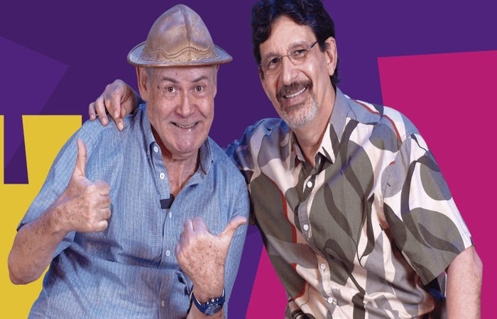 Z Lezin e Jessier Quirino combinam 'doidices' em show indito (Crdito: Divulgao)