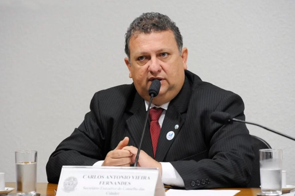 O economista Carlos Antônio Vieira Fernandes assumirá o cargo (foto: Marcos Oliveira/Agência Senado)