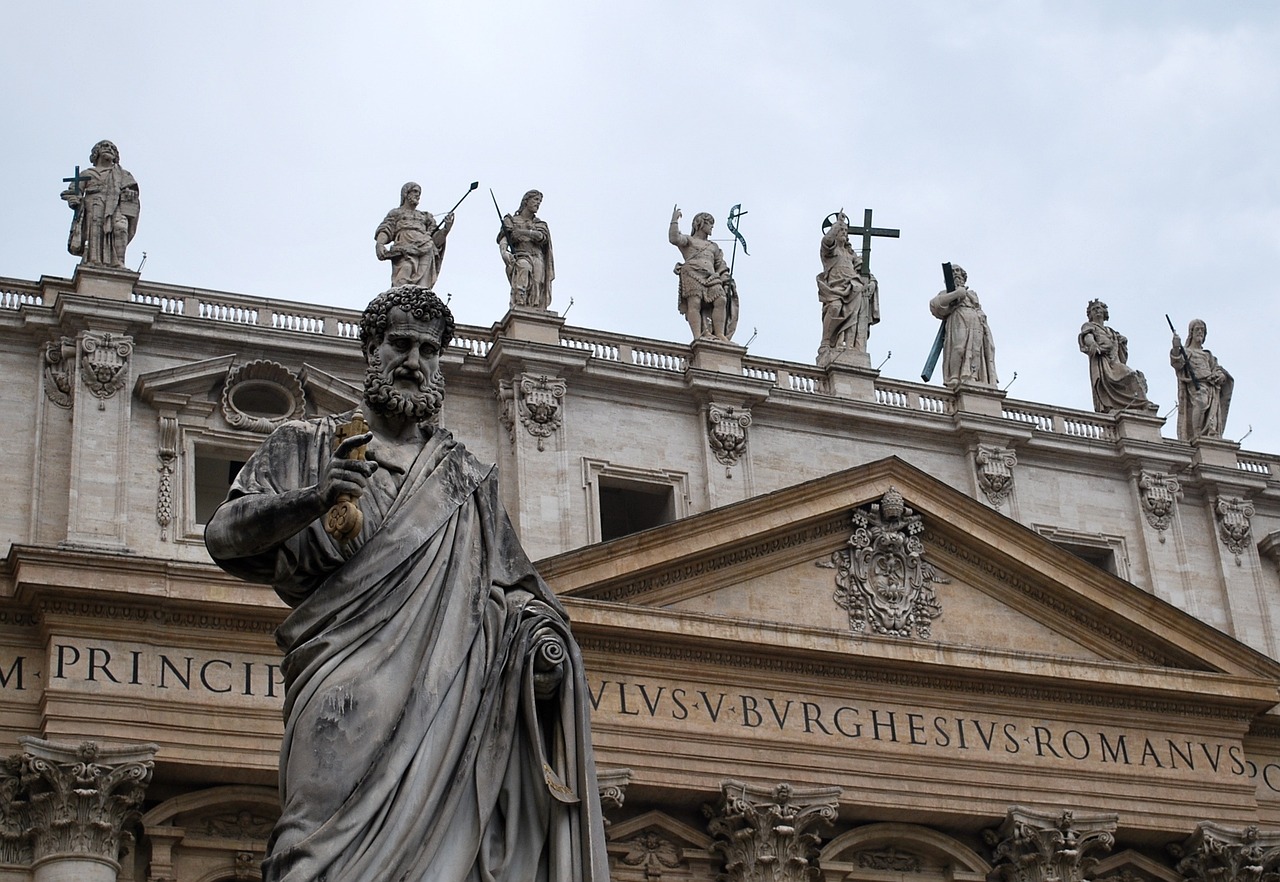 Basílica de São Pedro, no Vaticano (Cara Harris/Pixabay)