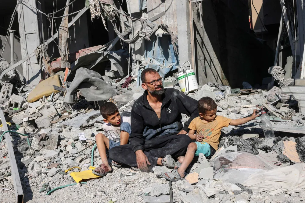 Violaes esto acontecendo "a cada minuto" na Faixa de Gaza, diz ONU (Foto: Said Khatib/AFP)