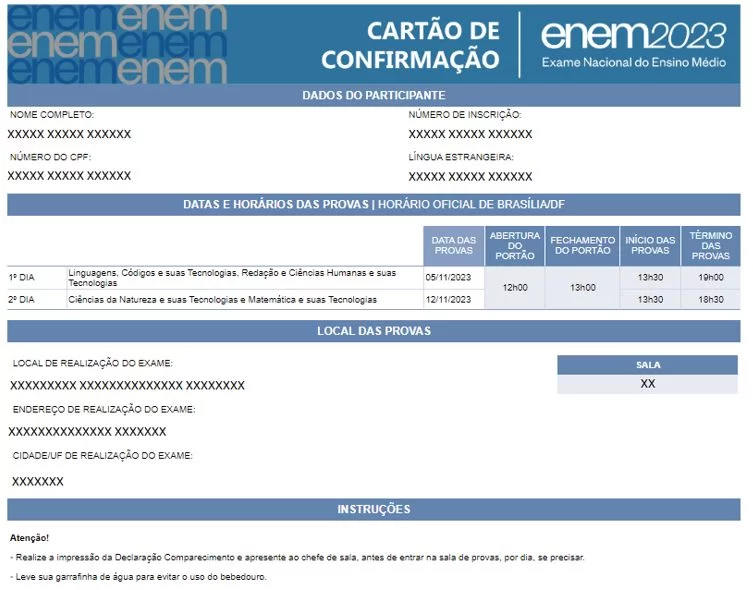 O que precisa levar para o 2º dia do Enem 2023? Saiba o que pode