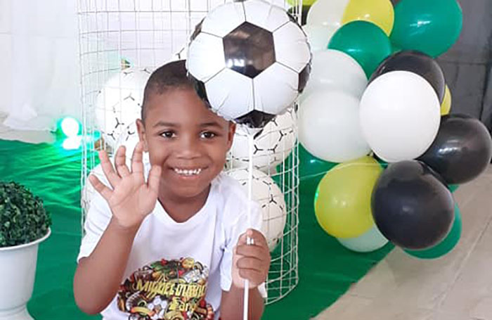 Miguel morreu aos 5 anos, no dia 2 de junho de 2020 (REPRODUO/REDES SOCIAIS)