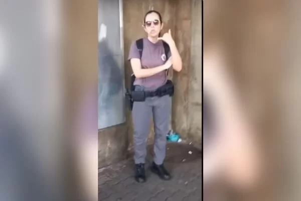 PM se negou a ajudar jovem negro que estava sendo ameaado com arma (foto: Reproduo/Ponte Jornalismo)