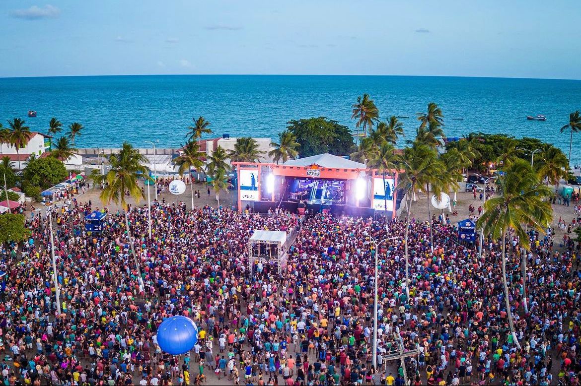No início de dezembro, nos dias 1, 2 e 3, a Abertura do Fest Verão terá lugar na praia de Ponta de Pedras (Foto: Divulgação/Prefeitura de Goiana)