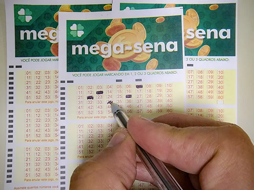 O jogo simples, com seis números marcados, custa R$ 5. (foto: Rafa Neddermeyer/Agência Brasil/ARQUIVO)