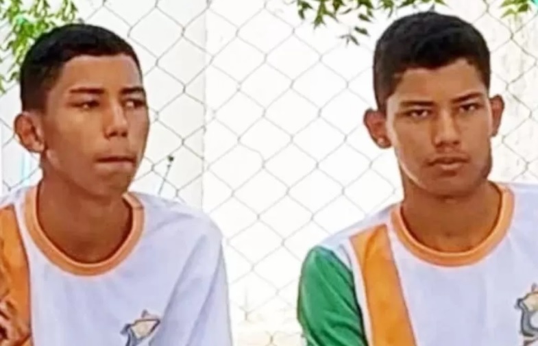 Os gêmeos, Dimas e Damião, de 17 anos, eram queridos entre colegas e professores da escola (Foto: Reprodução / Escola Jurema)