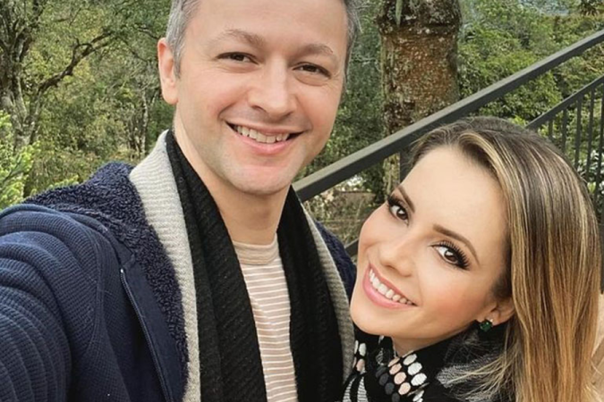 Lucas Lima e Sandy  (Crdito: Reproduo)