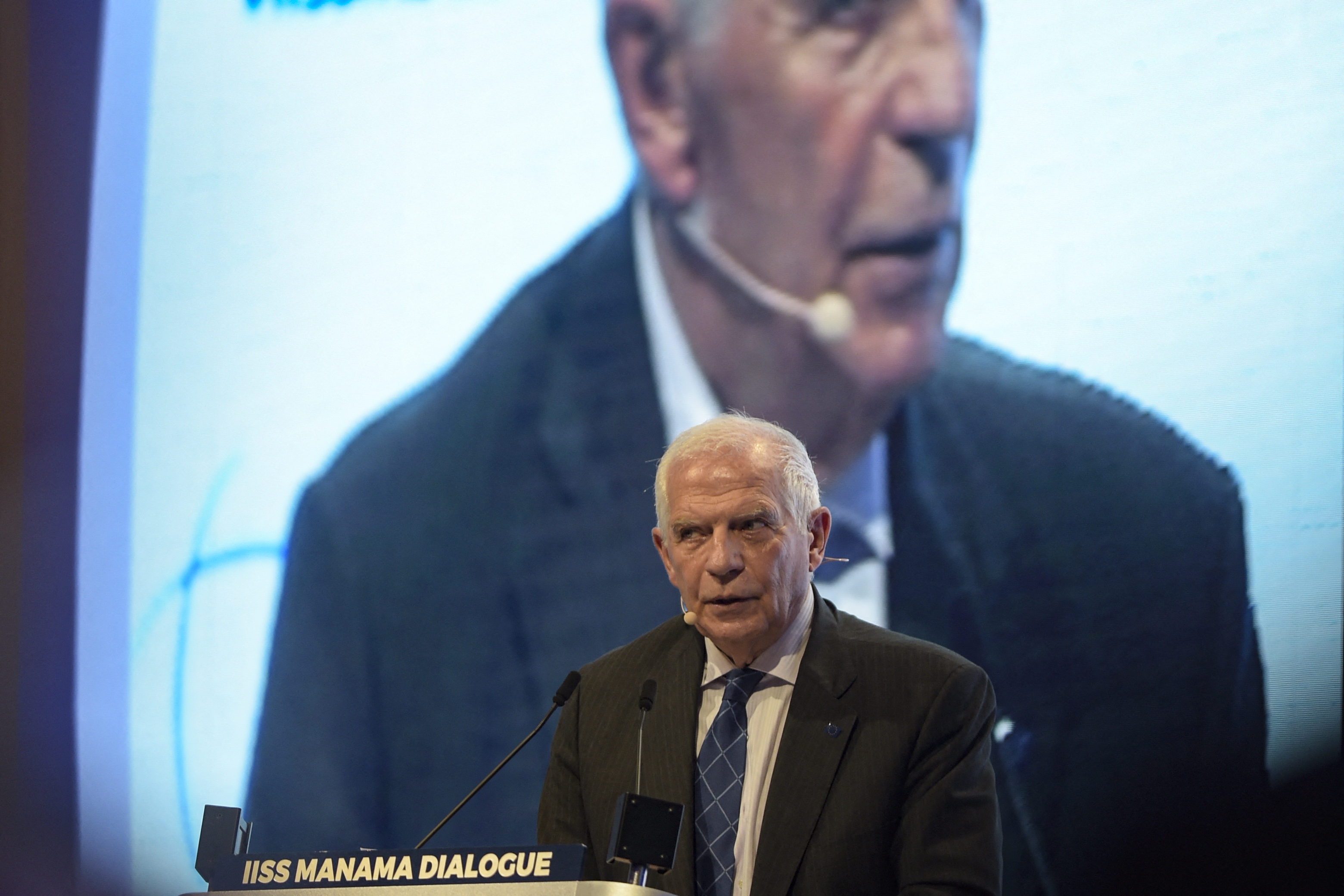 Chefe de Poltica Externa da Unio Europeia, Josep Borrell (Crdito: MAZEN MAHDI / AFP)