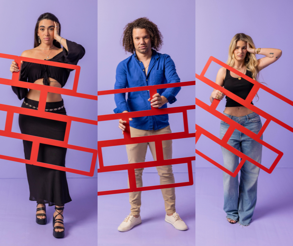 Giovanna, Maycon e Yasmin Brunet esto no Paredo (Foto: Globo/Fbio Rocha)