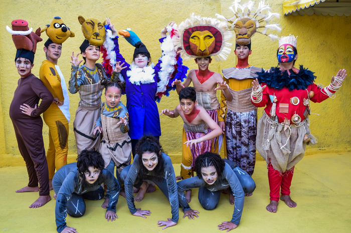 As Aventuras de Simba, adaptao do musical da Boradway, foi uma das montagens infantis de destaque (Divulgao)