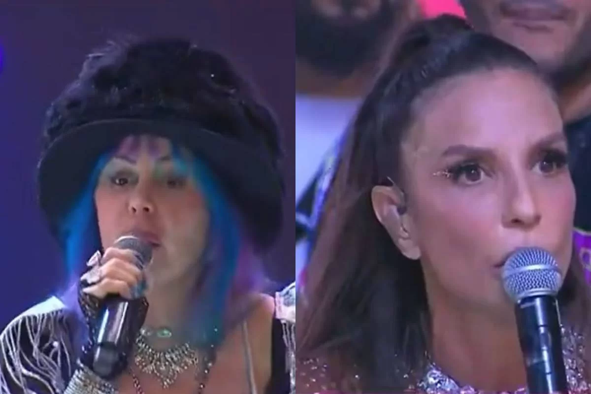 Baby do Brasil se pronunciou sobre climo com Ivete Sangalo atravs das redes sociais (Foto: Reproduo)