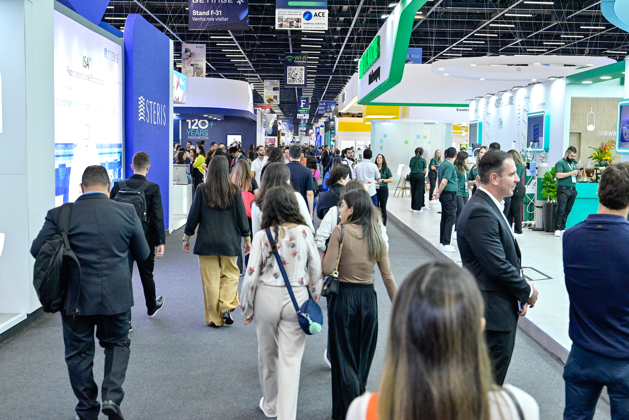 At a sexta-feira (24), a Hospitalar deve receber cerca de 90 mil visitantes (Foto: Divulgao /Hospitalar)