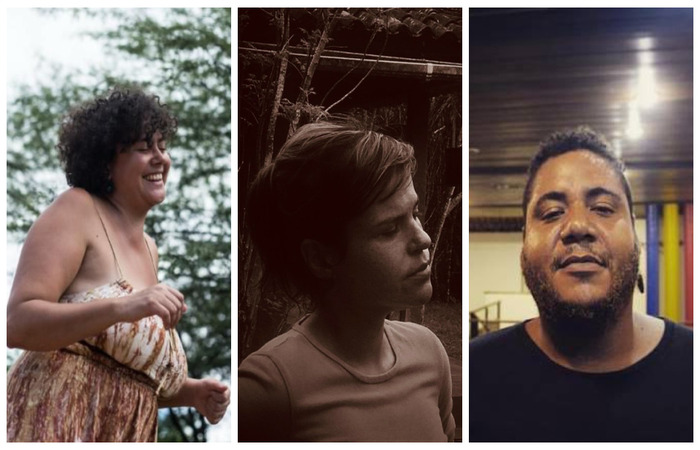 Uilma Queiroz, Mila Nascimento e Alexandre Nascimento serão os facilitadores que auxiliarão os participantes nas aulas e na criação dos vídeos minutos (Crédito: Acervo Pessoal) Uilma Queiroz, Mila Nascimento e Alexandre Nascimento serão os facilitadores que auxiliarão os participantes nas aulas e na criação dos vídeos minutos (Crédito: Acervo Pessoal)