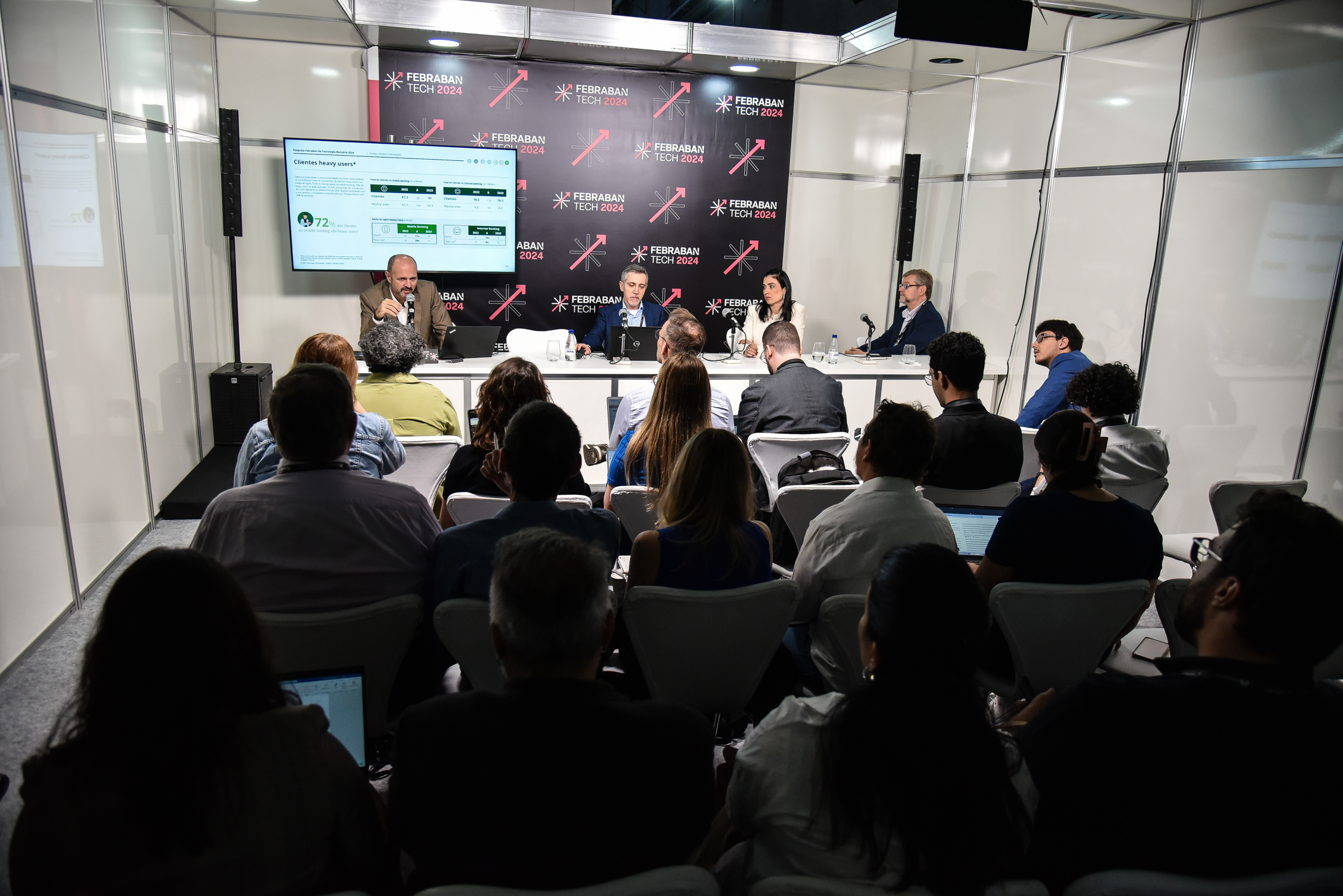 Apresentação da Pesquisa Febraban de Tecnologia Bancária (Febraban / Divulgação) Apresentação da Pesquisa Febraban de Tecnologia Bancária (Febraban / Divulgação)